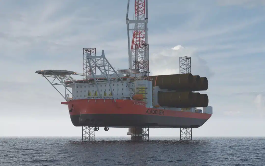 NOV awarded equipment package and design license contracts for Cadeler’s  second jack-up foundation installation vessel
