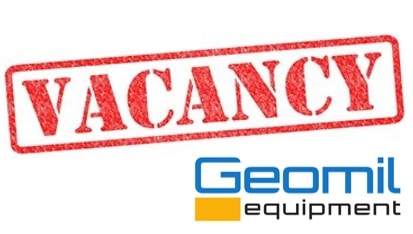 HHWE member Geomil Equipment is looking for a Marketing & Sales Coordinator
