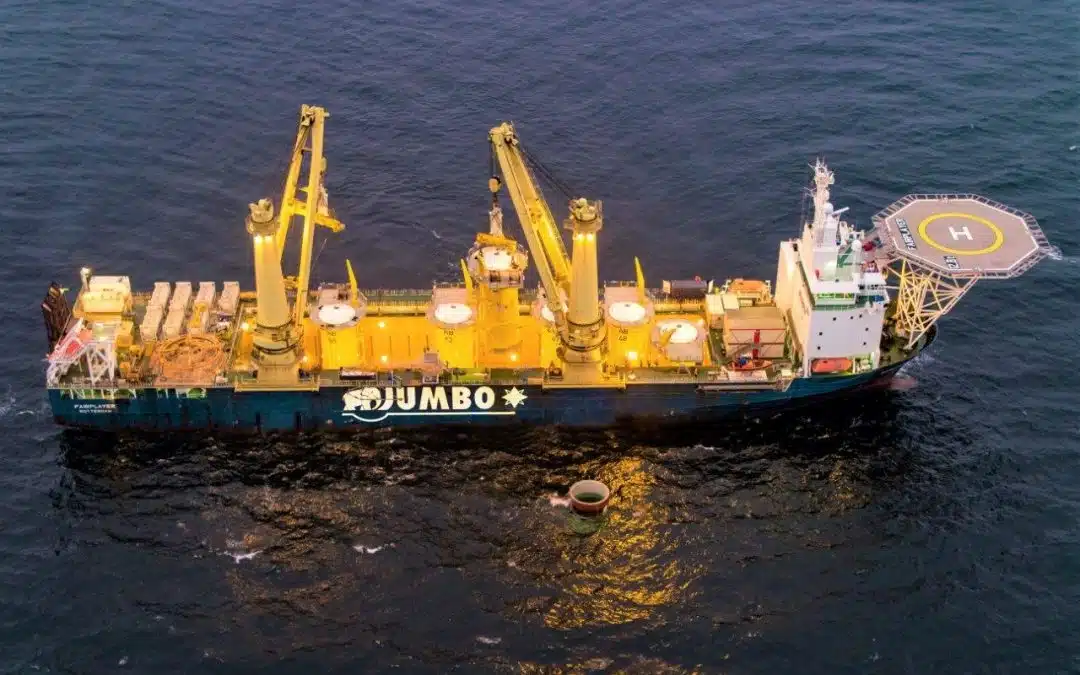 Van Oord contracts Jumbo Offshore for T&I job in Baltic Sea