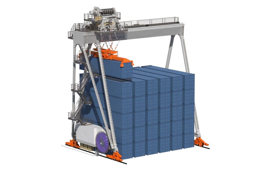 Huisman enters port & logistics market with order for automated stacking cranes